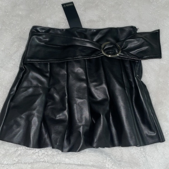 Forever 21 Bralette & leather skirt bundle - Picture 3 of 5